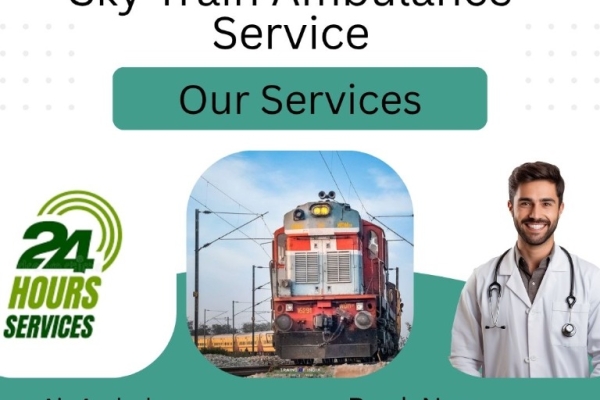 Sky Train Ambulance Services in Silchar provides a great transportation service