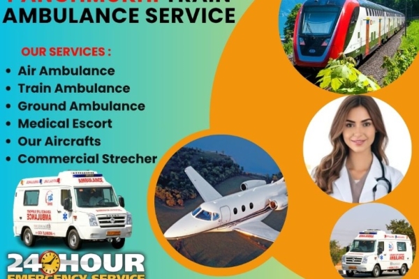 Panchmukhi Train Ambulance from Patna is a well-known and ICU-format convey design for the trip