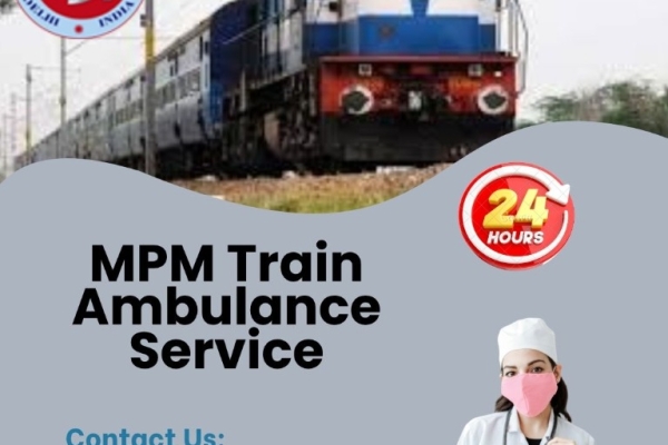 MPM Train Ambulance in Mumbai Provided an Efficient Type of Medical Equipment to the Patients