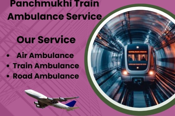 Panchmukhi Train Ambulance Service in Varanasi Provided Oxygen Facility to the Patients