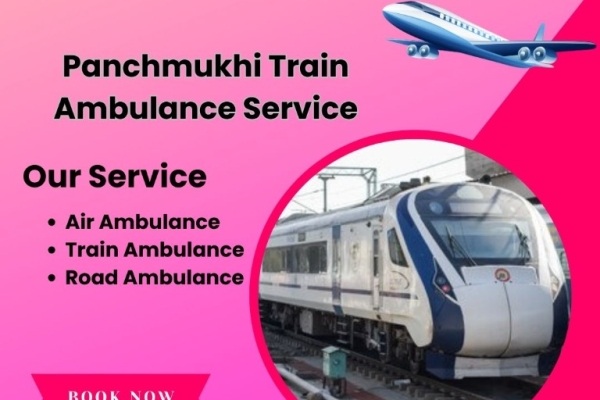 Panchmukhi Train Ambulance in Bhopal Provides a Transfer Facility to the Patient without Any Hassle