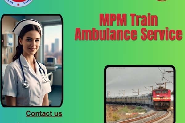 MPM Train Ambulance in Delhi Provides Life-Saving Treatment to Injured Patients