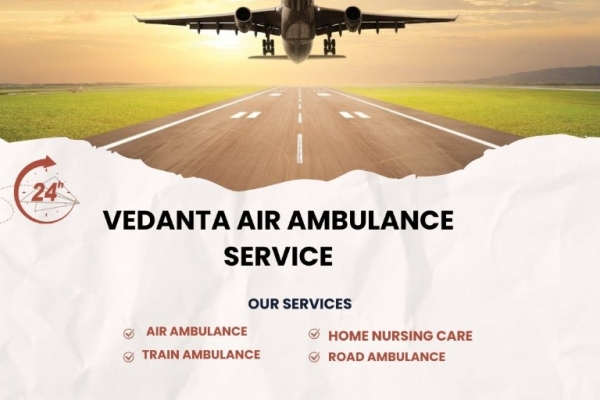 Vedanta Air Ambulance provides critical paramedical services in Dimapur.