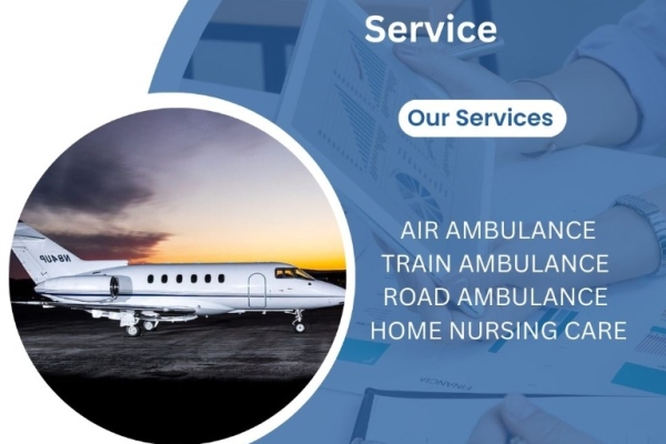 Vedanta Air Ambulance in Raipur provides patients a safe and Life Care  transporn facility.