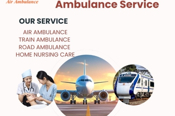Vedanta Air Ambulance Service in India provides life saving transfer facility to patients