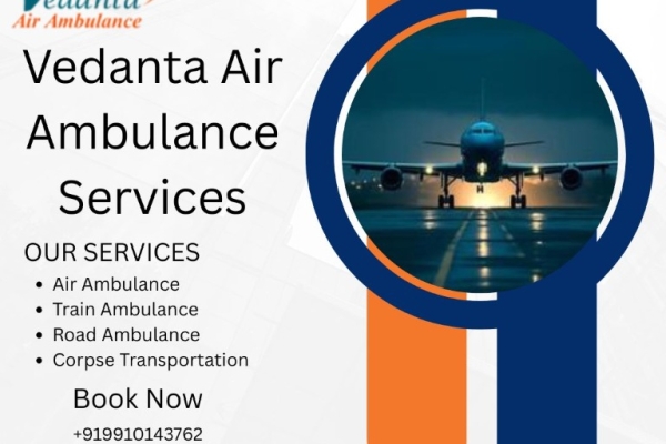 Utilize Vedanta ICU Air Ambulance for Emergency Medical shifting in Jaipur