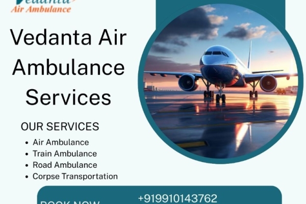 Vedanta Air ambulance looks at everything behind the curtain in Chandigarh