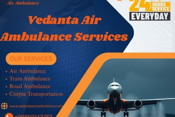 Hire Vedanta Air Ambulance Service for Quick Transfer of Patients in Amritsar