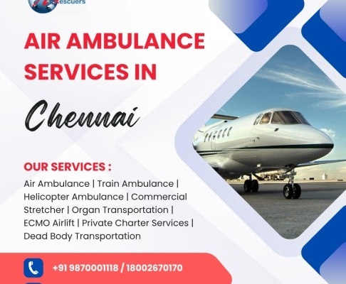 Fast & Reliable Air Ambulance Services in Chennai