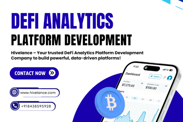 Custom DeFi Analytics Platform Development Services at Affordable Cost