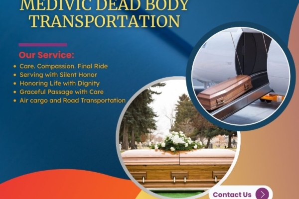 Medivic Mortuary Box Transportation in Patna – Get Professional Help for Shifting Dead Bodies