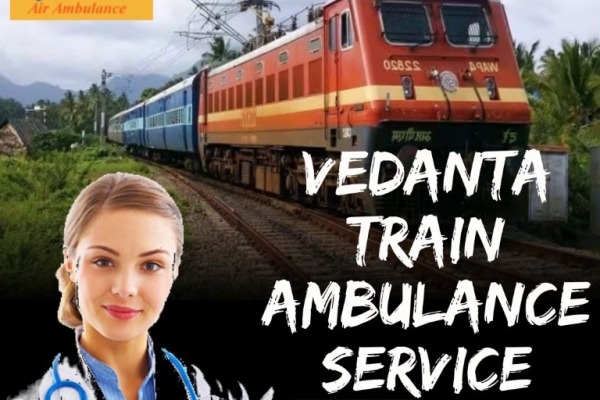 Comfortable and hassle-free medical transportation is provided by Vedanta Emergency Train Ambulance in Ranchi