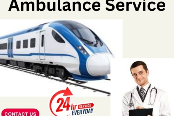 MPM ICU Train Ambulance in Siliguri - Taking Patients to another City with Efficiency