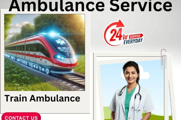 Sick Patients Take the MPM Train Ambulance Service in Nagpur for Treatment