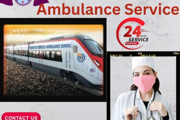 Patients Choose the MPM Train Ambulance Service in Raipur for Treatment