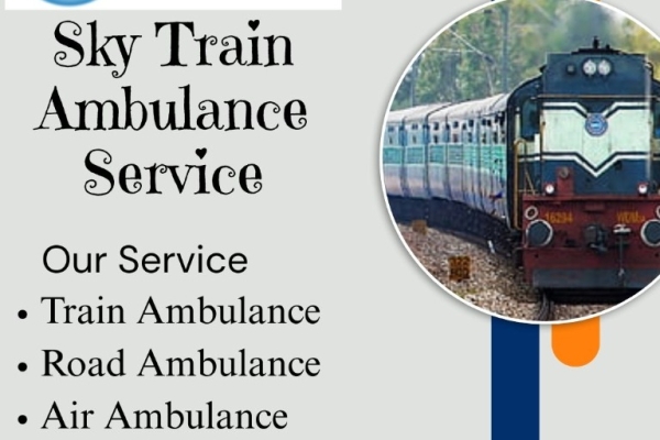 Book Sky Train Ambulance Service in Raipur for Care Transfer of Patient