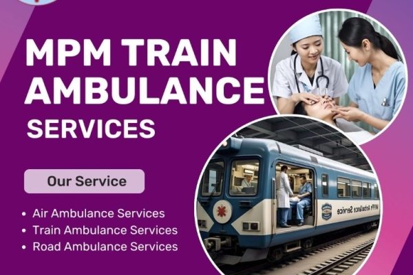 MPM Train Ambulance in Indore Provided High-Tech Facility during Patient Transportation