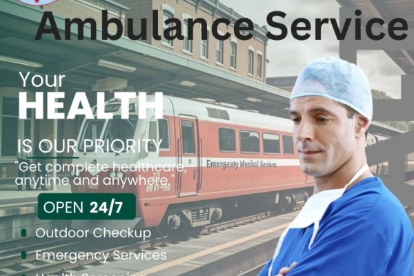 Avail the Modern and Comfortable Transport Service of MPM Train Ambulance in Nagpur