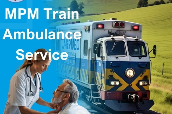 MPM Train Ambulance in Patna is ready to serve you with modern facilities