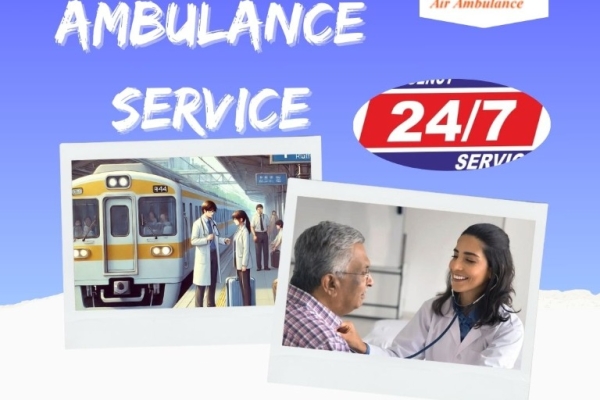 Safe transfers are very important to Vedanta Train Ambulance in Bhopal