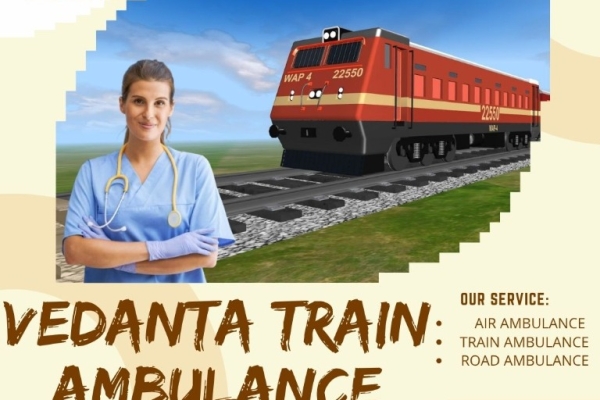In a Train Ambulance in Ranchi, Vedanta makes sure that long routes are in line with medical needs