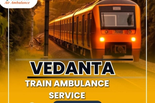 In Chandigarh, Vedanta Train Ambulance is the greatest way to transfer patients