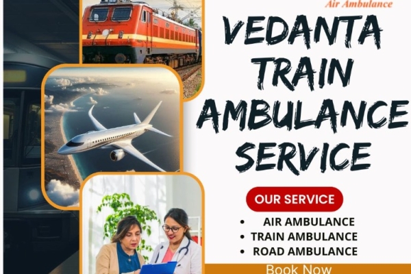 Vedanta offers customized care plans in its Train Ambulance service for patients travelling through Mumbai