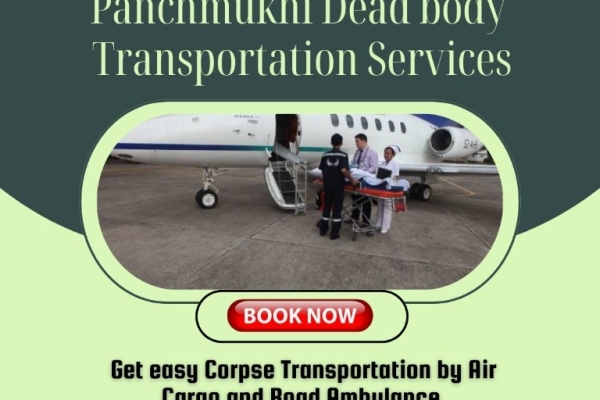 Panchmukhi funeral Transportation in Ranchi with arranging corpse transit full secure