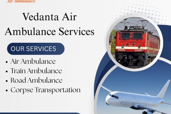 Vedanta ICU Air Ambulance in Aurangabad —Fast and Safe Shifting Service in Emergencies