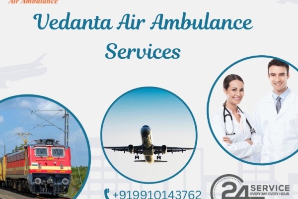 Book Vedanta Air Ambulance Service in Allahabad to transport the your patient safely