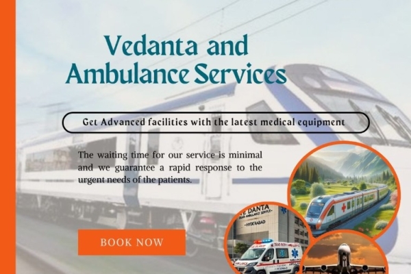 The Vedanta Medical Train Ambulance in Jammu is prepared for comfort and security with features made for survival