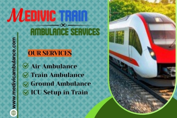 Select Medivic Train Ambulance in Kolkata, Which Assisted In Finishing the Health Care Transfer Comfortably