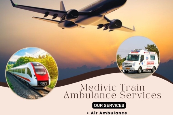 Medivic Carries the Full Transit shipment in Kolkata in its Train Ambulance