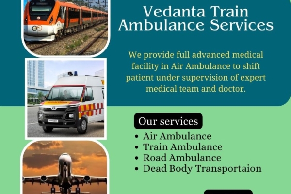 Vedanta Train Ambulance Laden with Medical Equipment at Latest Rates in Kerala