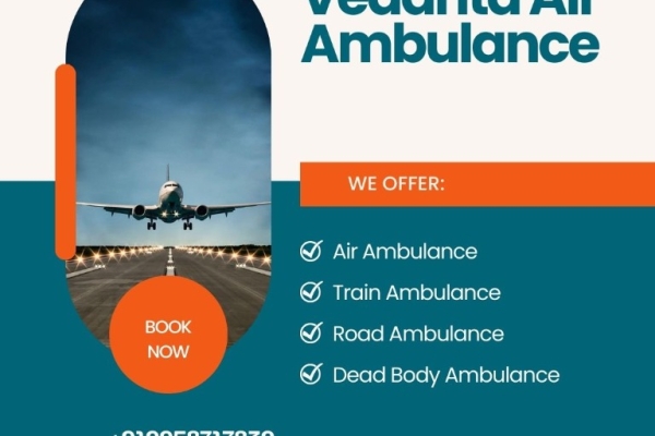 Enhance the Patient Transfer Experience with Vedanta Air Ambulance in Ranchi