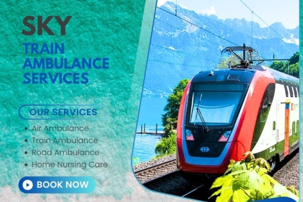 Sky confers medical immigration facilities in Ranchi with its Train Ambulance