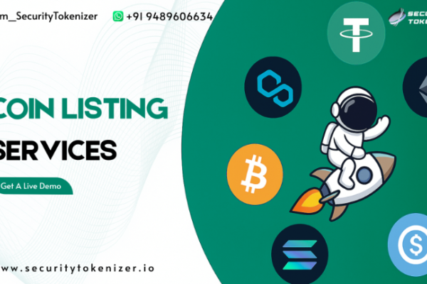 Get Your Crypto Token Listed Fast & Attract Investors – Coin Listing Services by Security Tokenizer