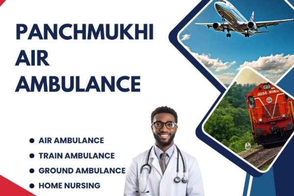 With Trustworthy Medical Staff, Get Panchmukhi a Top Air Ambulance from Guwahati