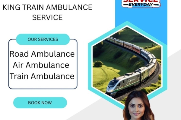 get King Train Ambulance Service in Kolkata for the convenience of patients and save lives