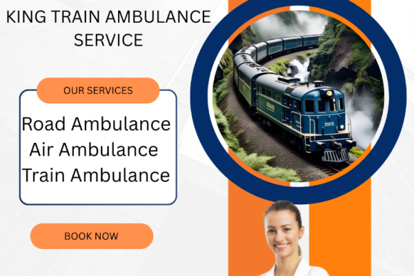 Book King Train Ambulance Service and save your patient's life
