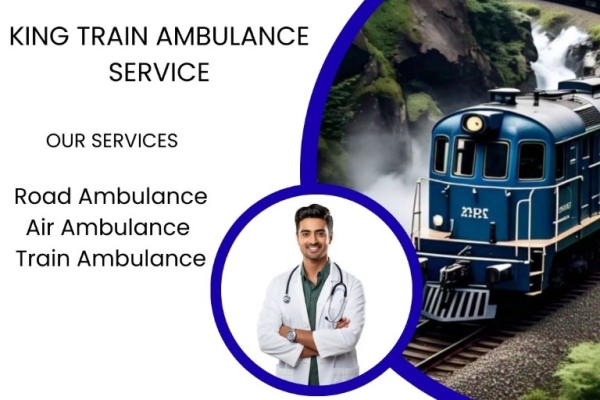 select India's best King Train Ambulance Service for your patient