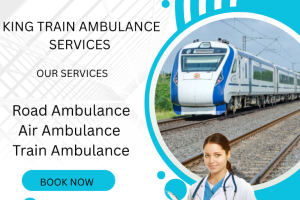 Choose Train Ambulance Service in Chennai to transport your patient to the hospital
