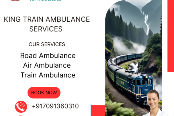 Book King Train Ambulance Service in Patna to transfer your patient