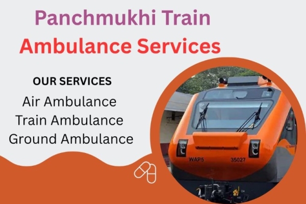 Panchmukhi Train Ambulance from Ranchi is the safest transfer option