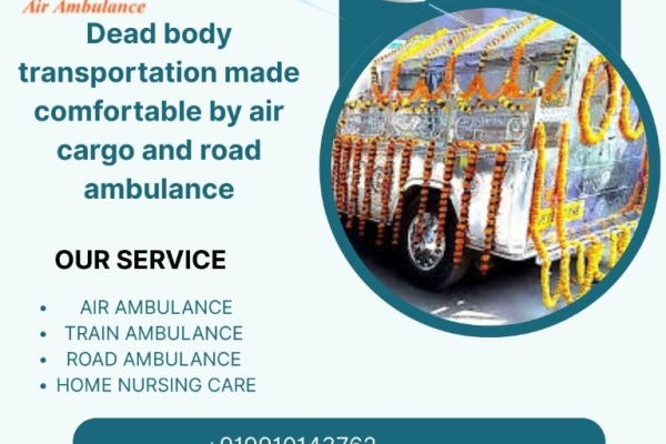 Vedanta Dead Body Ambulance in Vellore provides the safest and most comfortable transportation facility