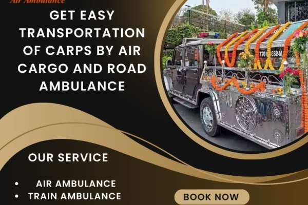 Get Vedanta Dead Body Ambulance service in Hyderabad at lowest booking cost