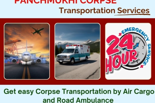 Panchmukhi Body Shifting in Bangalore handles the transportation of the body to the chosen destination