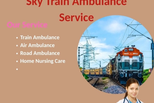 Sky Train Ambulance in Delhi Provides Comfortable Transportation to Patients