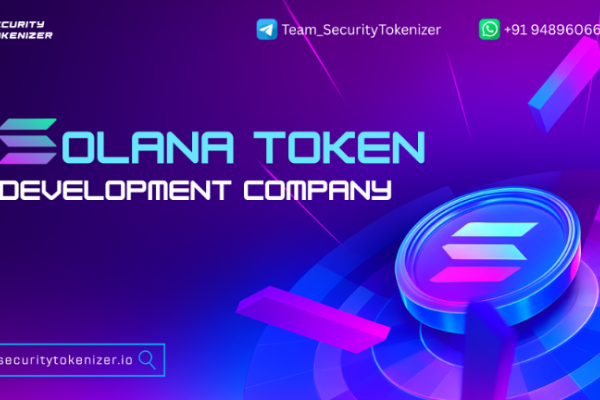 Launch Your Own Solana Token Today – Powered by Security Tokenizer