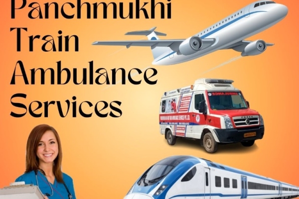 Now Panchmukhi Train Ambulance from Patna provides immediate medical help